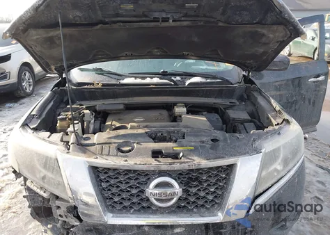 2016 Nissan Pathfinder Platinum/S/Sl/Sv z USA, uszkodzony, nr VIN 5N1AR2MM1GC611338